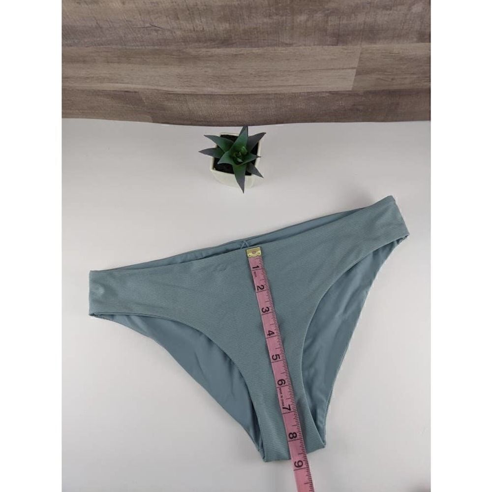 Tavik Ribbed Blue Full Coverage Bikini - Picture 5 of 15
